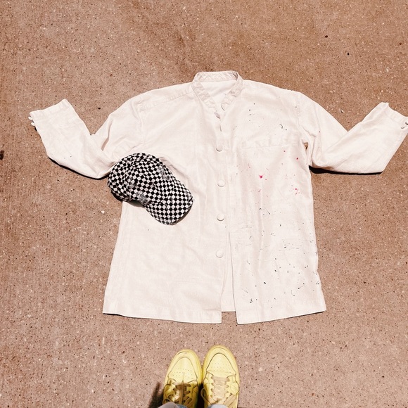 Beautiful Not Broken Linen faith Blazer-L - Picture 2 of 6